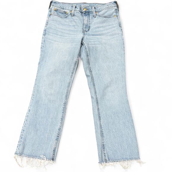 J.Crew Denim - J. Crew 9" Demi Boot Crop Jeans Size 27